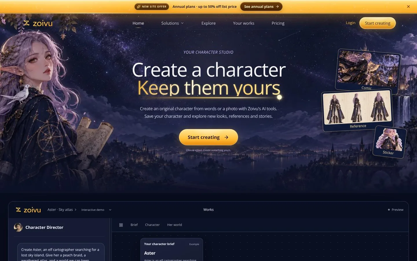 Zoivu screenshot