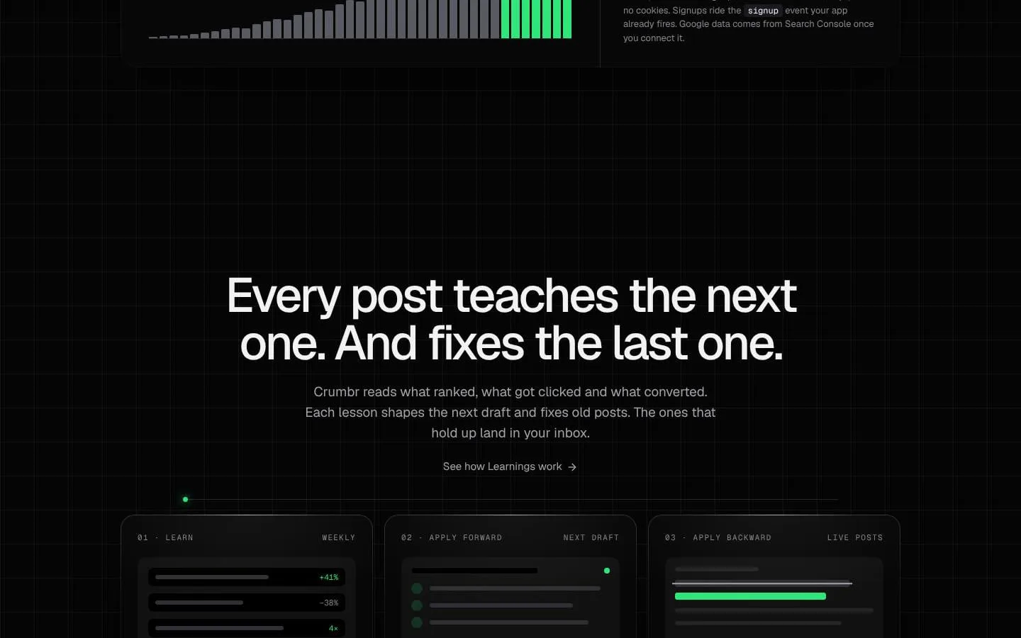 Crumbr screenshot