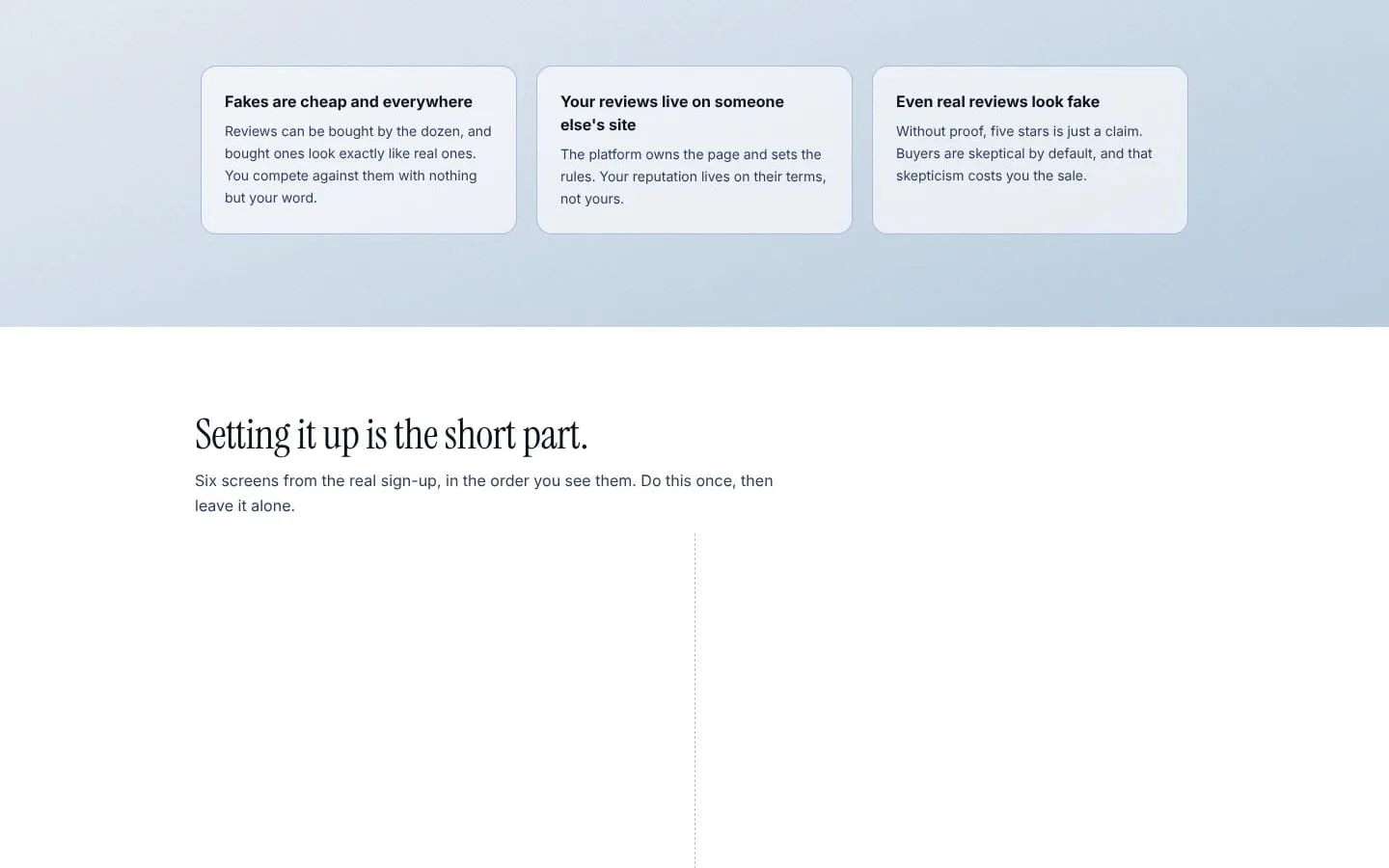 Signed Reviews screenshot