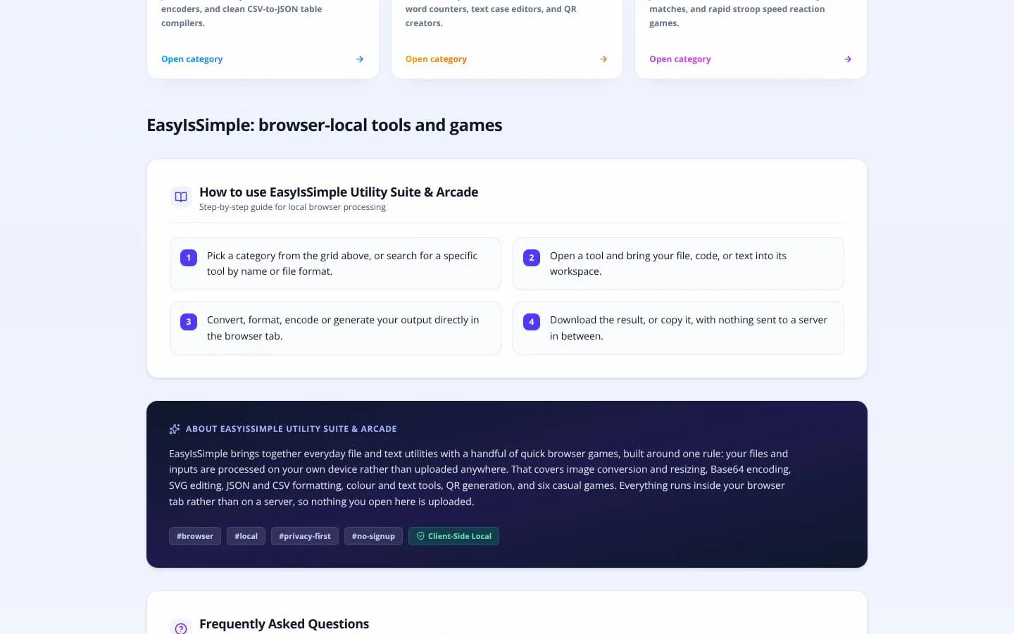 EasyIsSimple screenshot