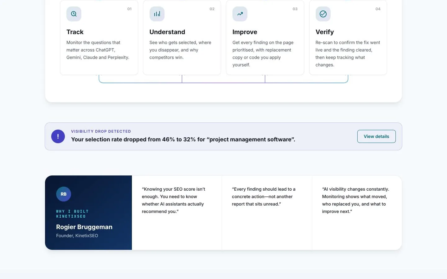 KinetixSEO screenshot