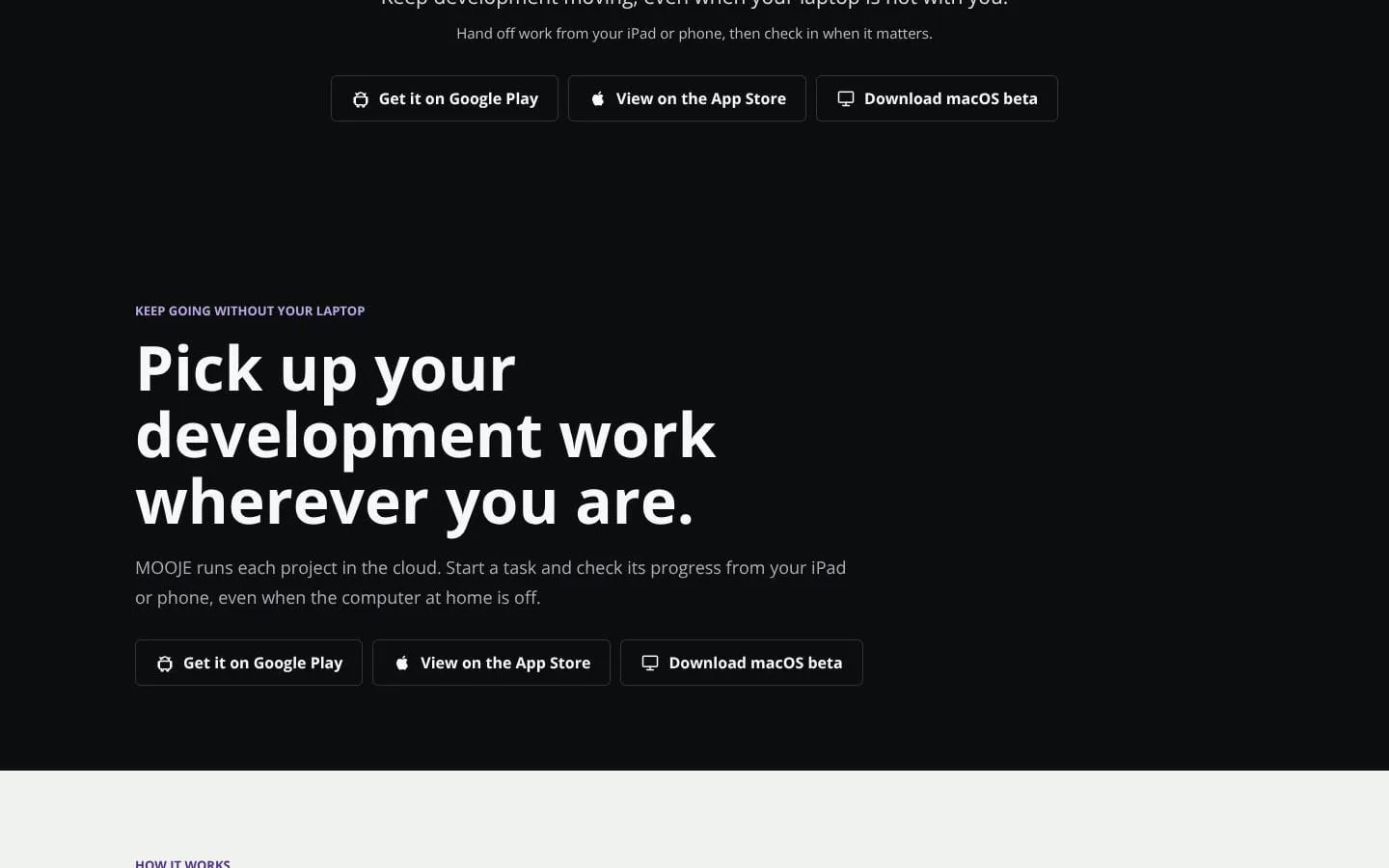 MOOJE screenshot