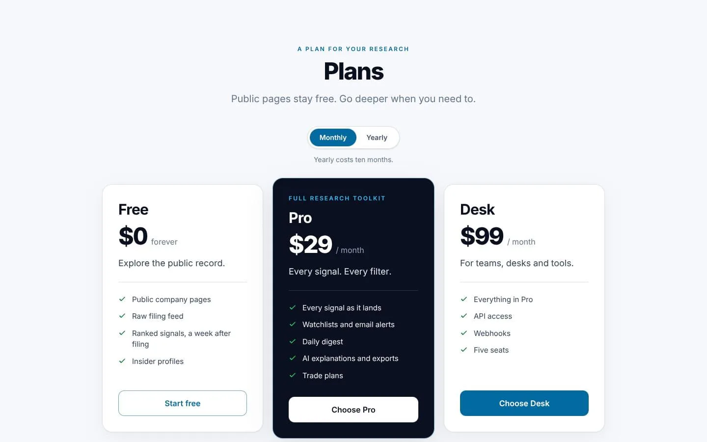 InsiderTell screenshot