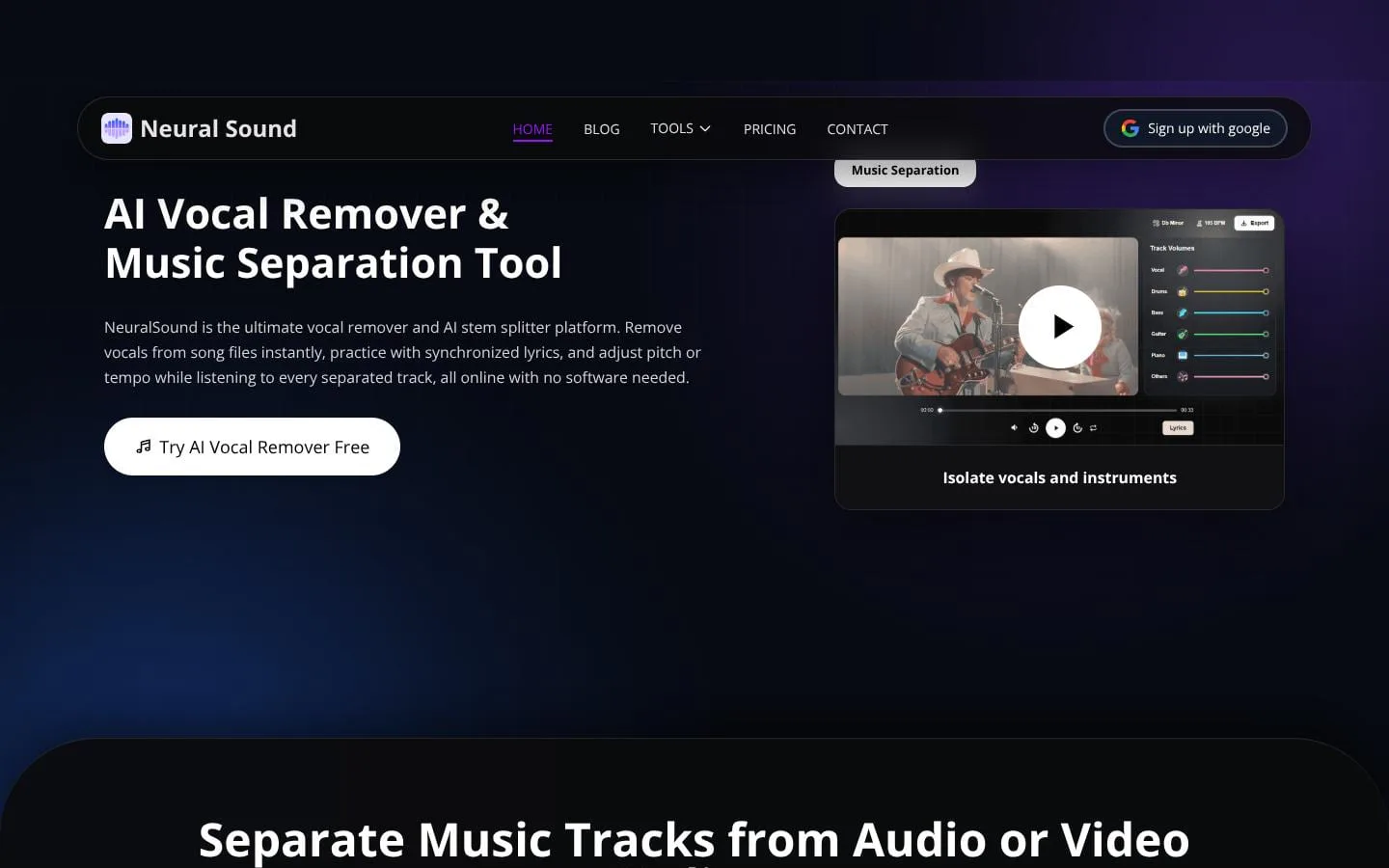 NeuralSound screenshot