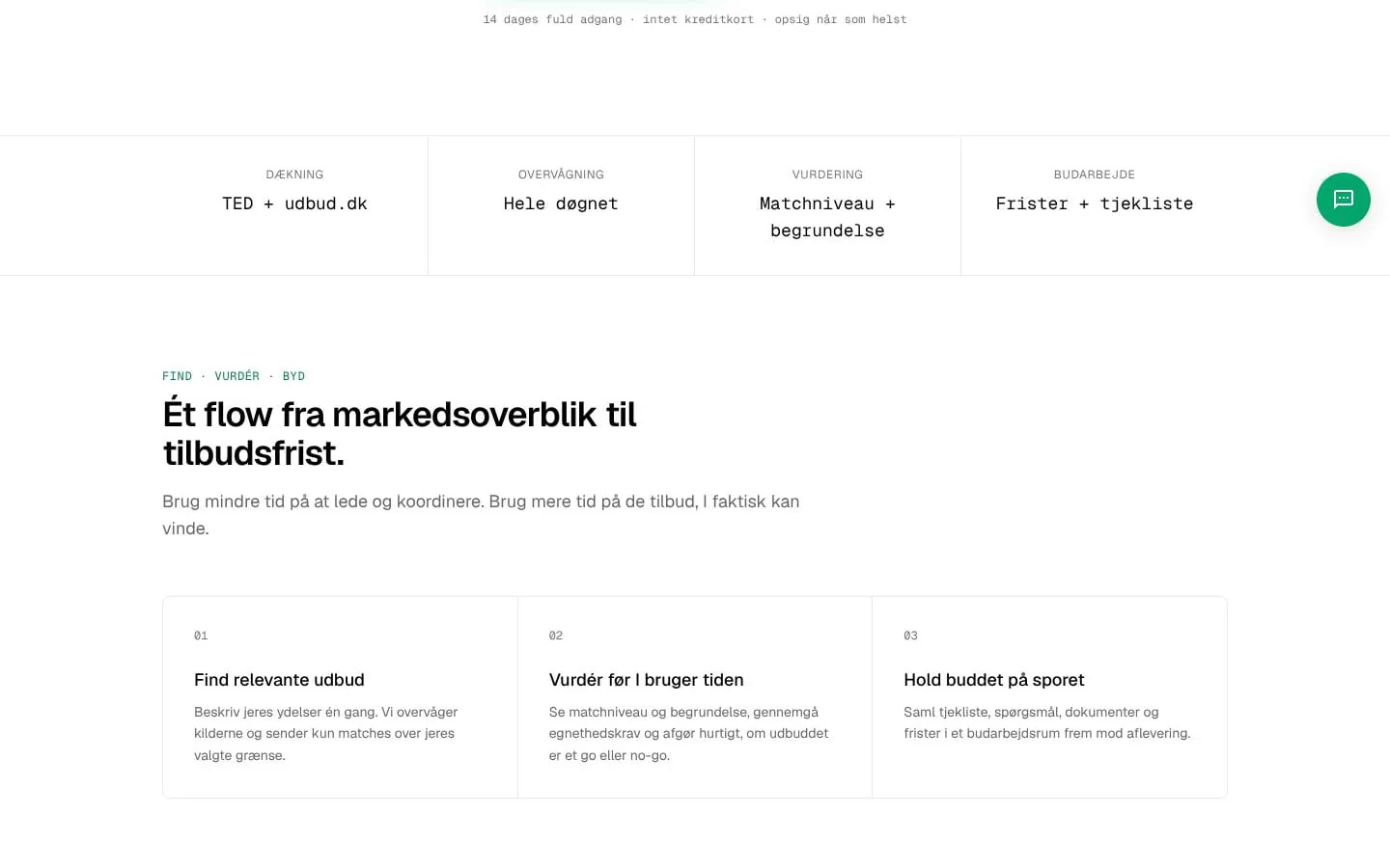 UdbudsScanner screenshot
