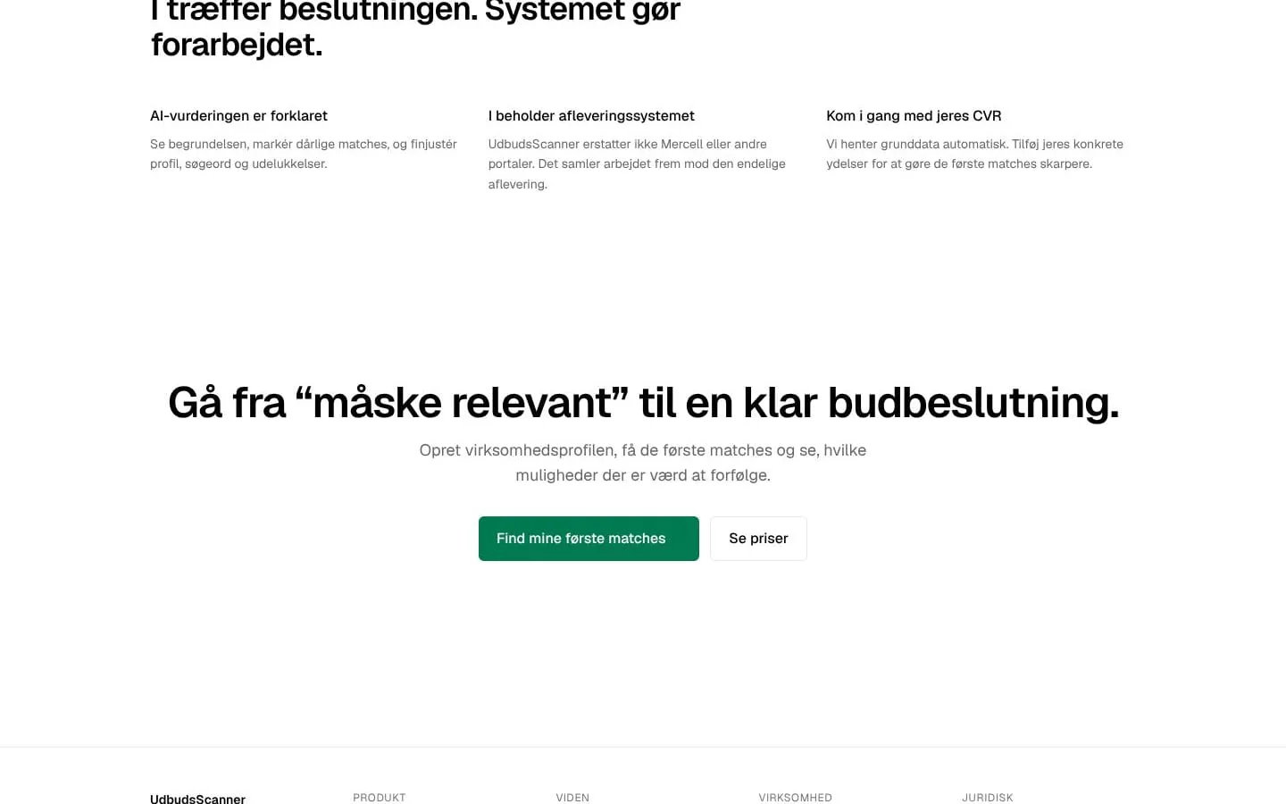 UdbudsScanner screenshot