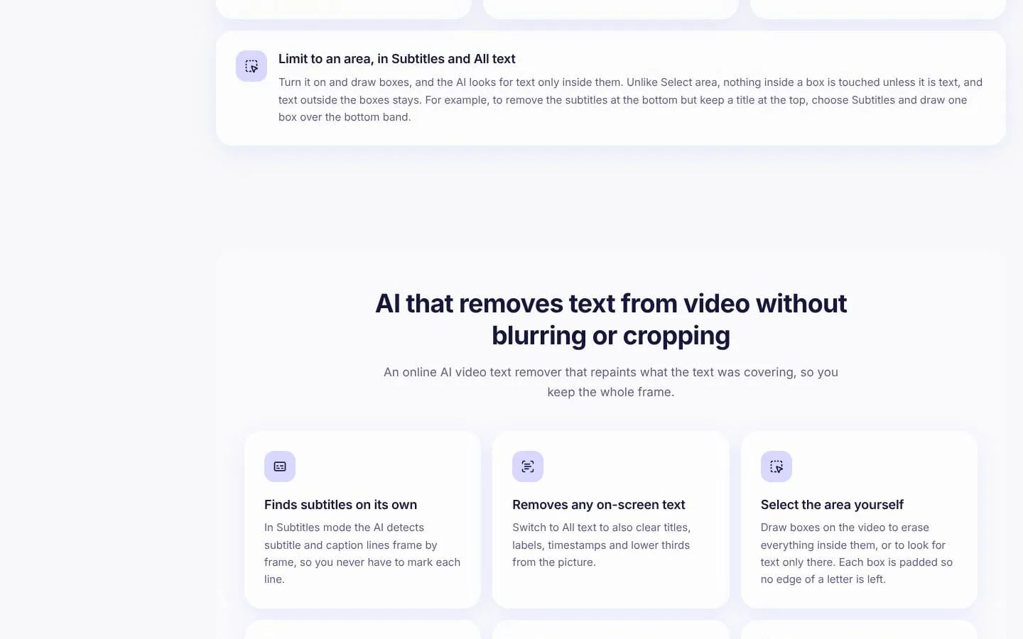 VideoTextRemover screenshot