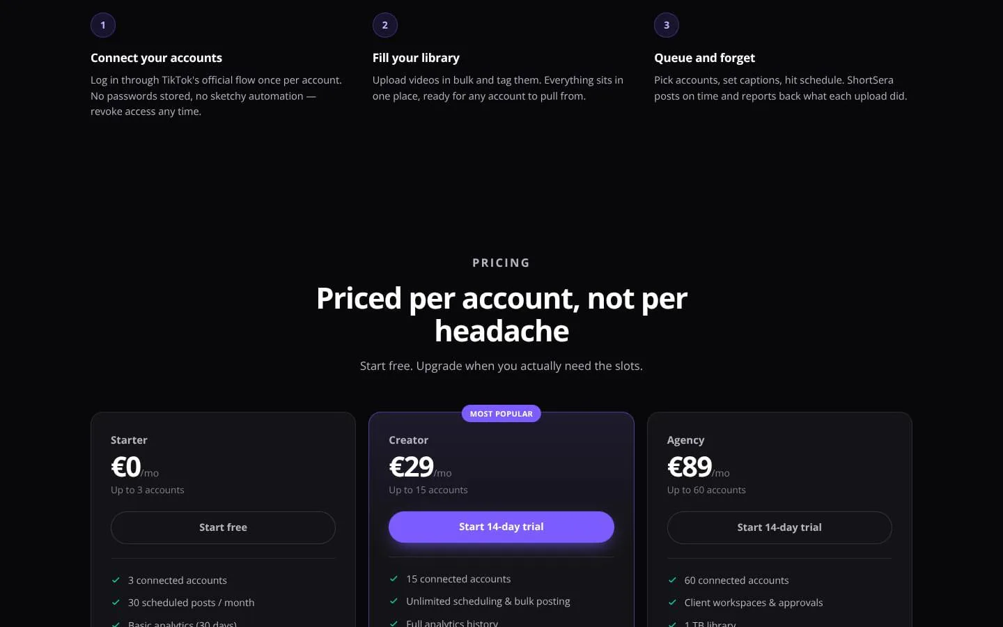 ShortSera screenshot