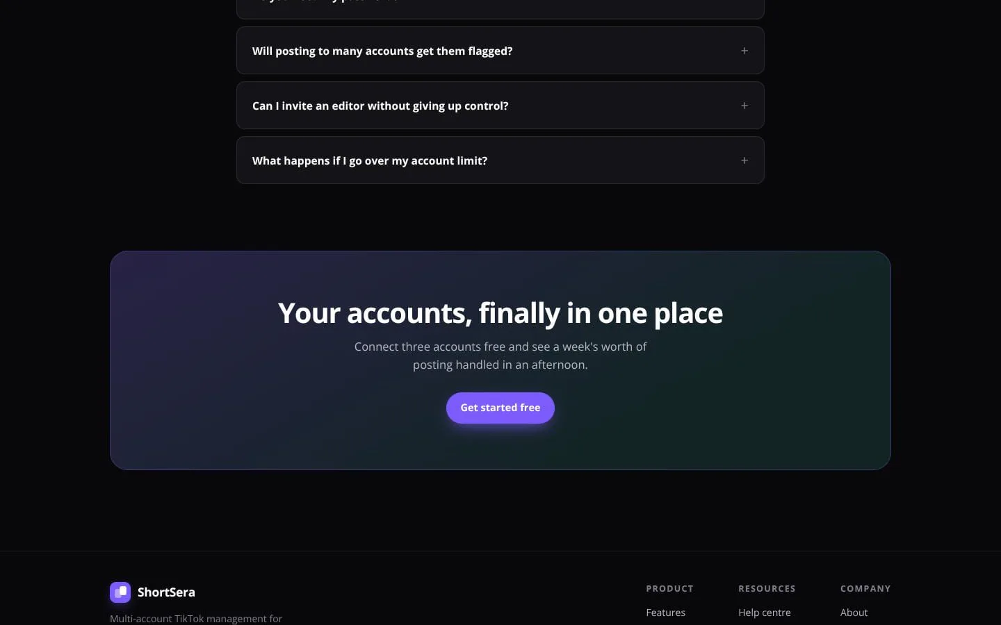 ShortSera screenshot