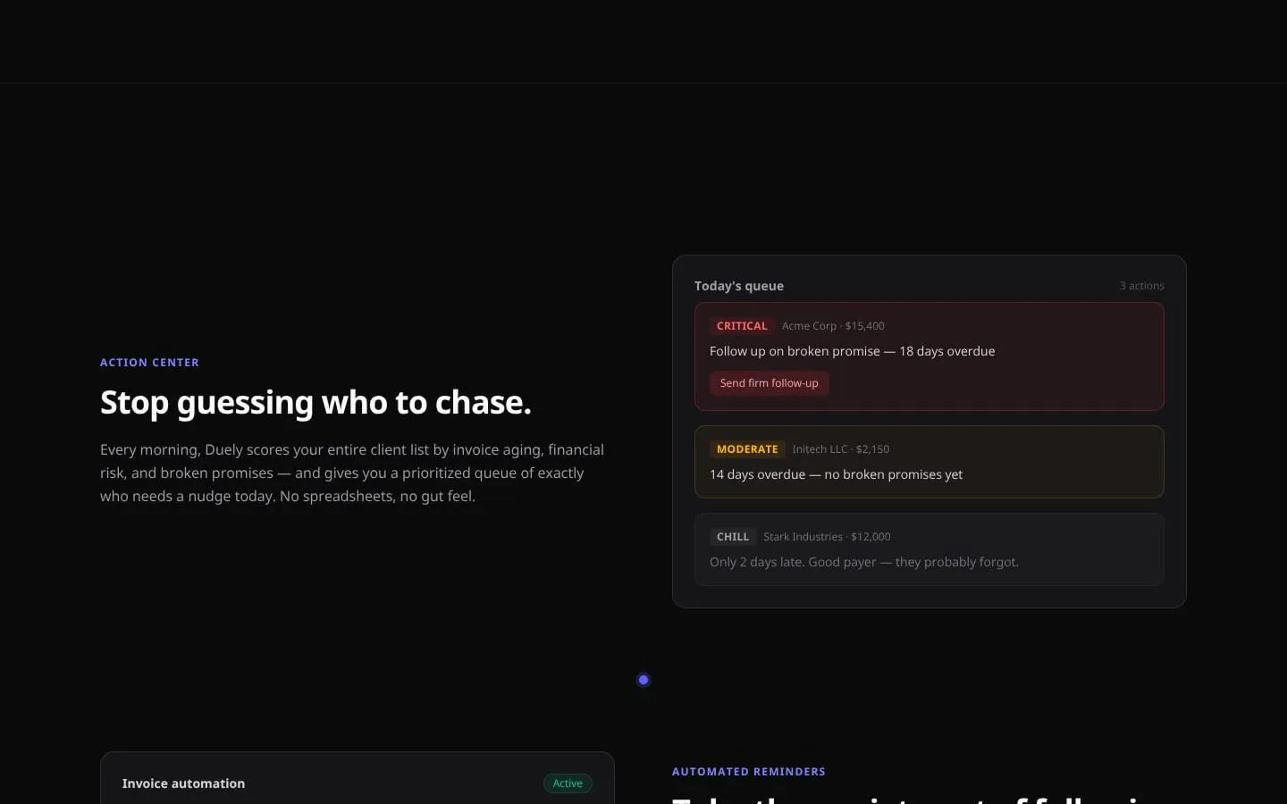 Duely screenshot