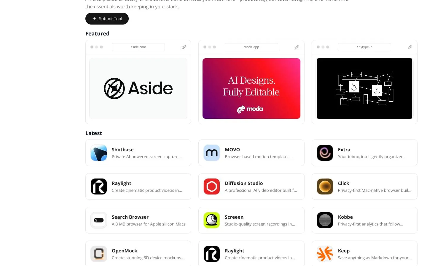 must.tools screenshot
