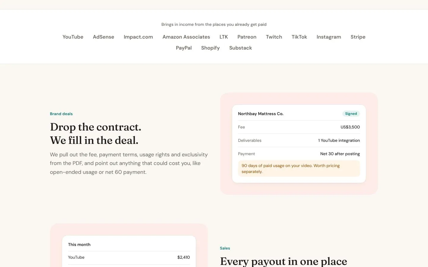 Finance for Creators screenshot