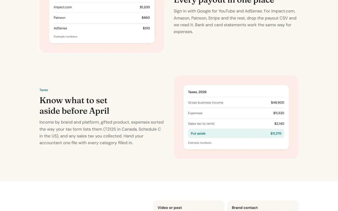 Finance for Creators screenshot
