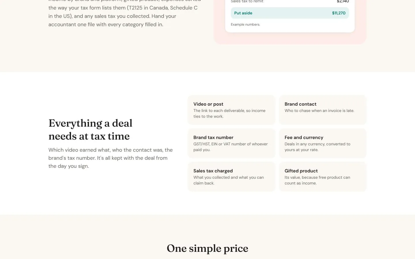 Finance for Creators screenshot