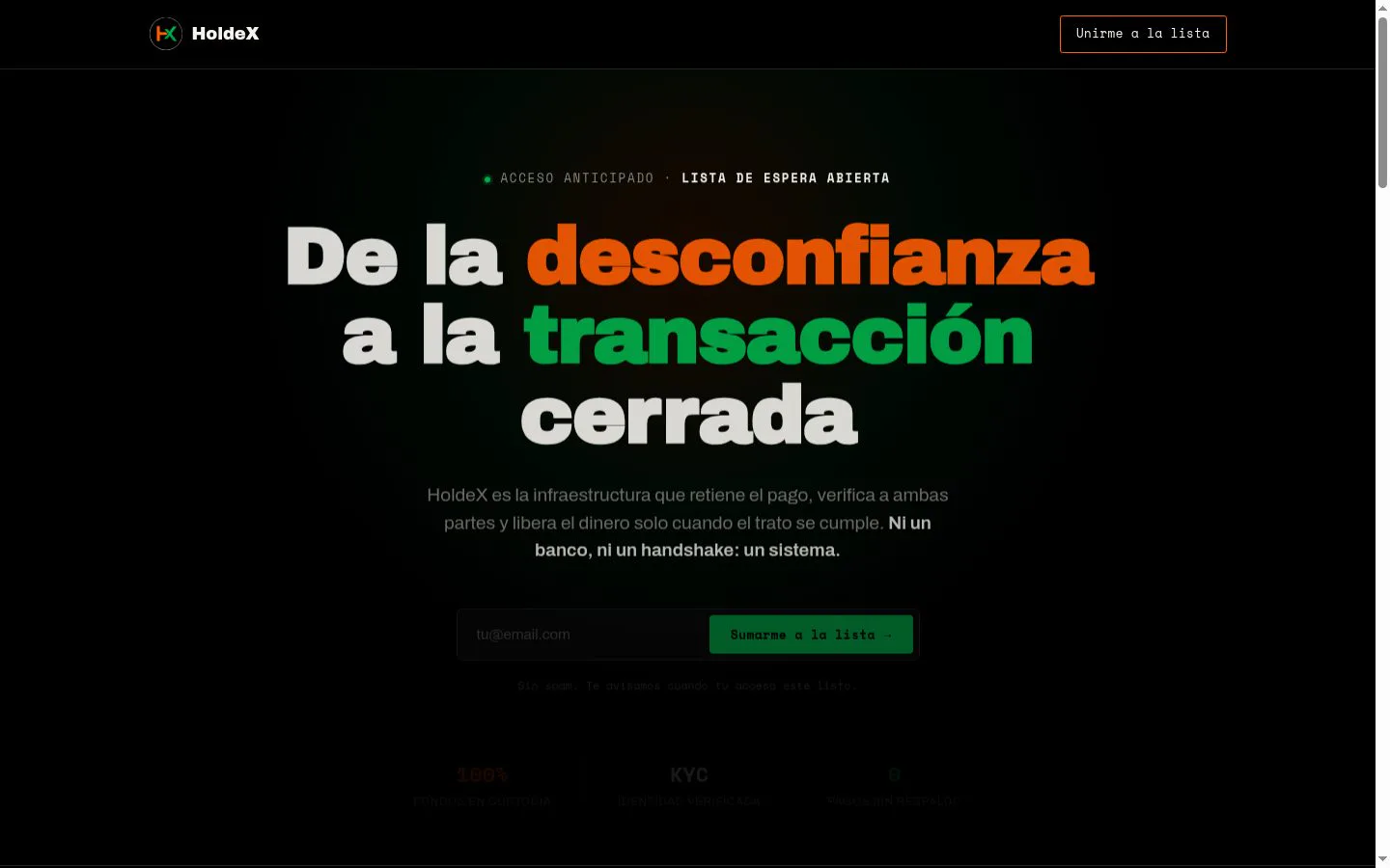 HoldeX screenshot