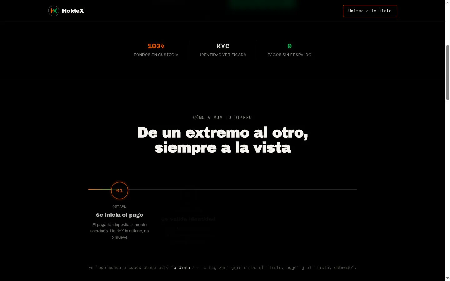 HoldeX screenshot