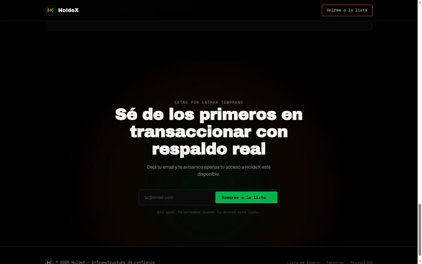 HoldeX screenshot