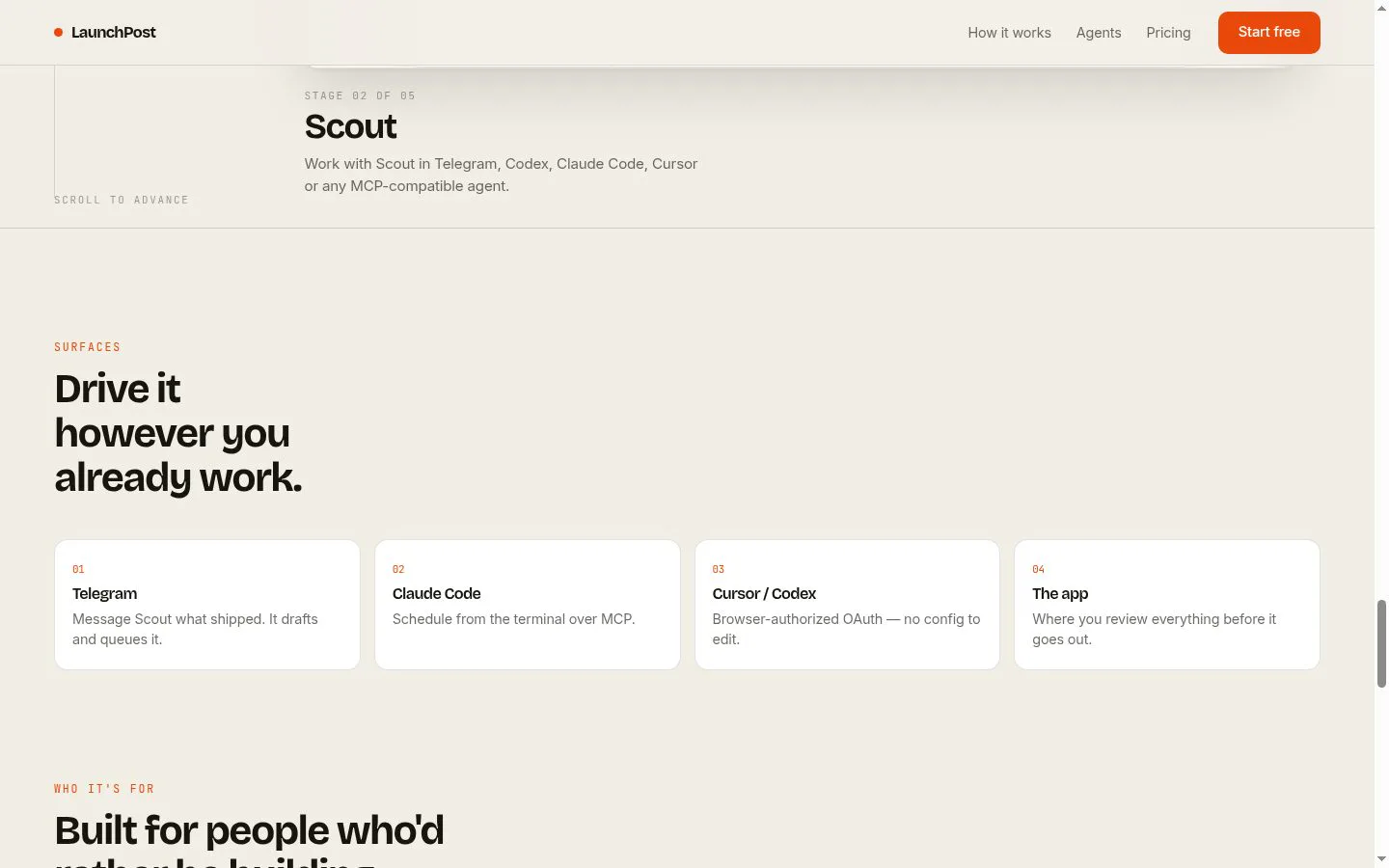 LaunchPost screenshot