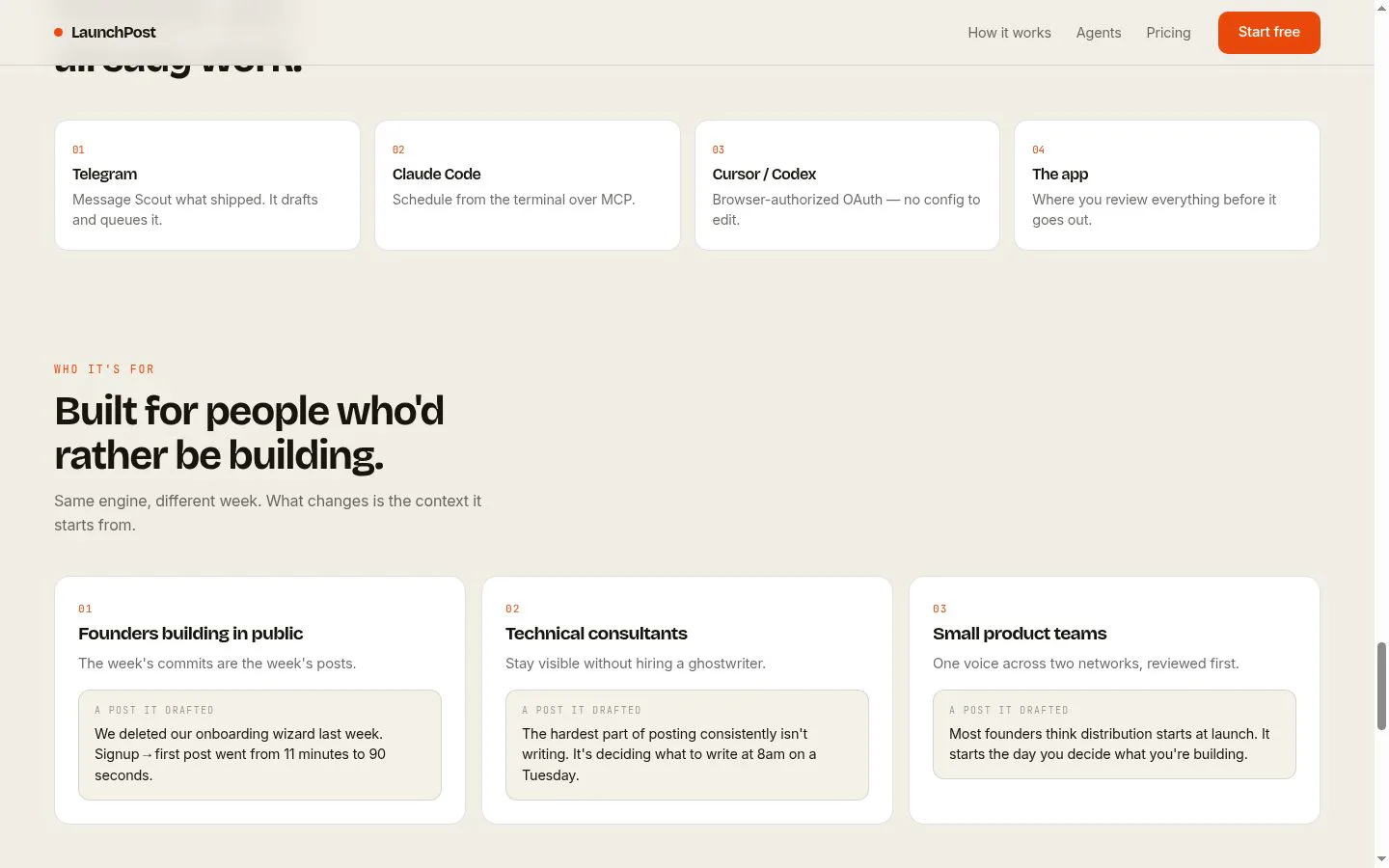 LaunchPost screenshot