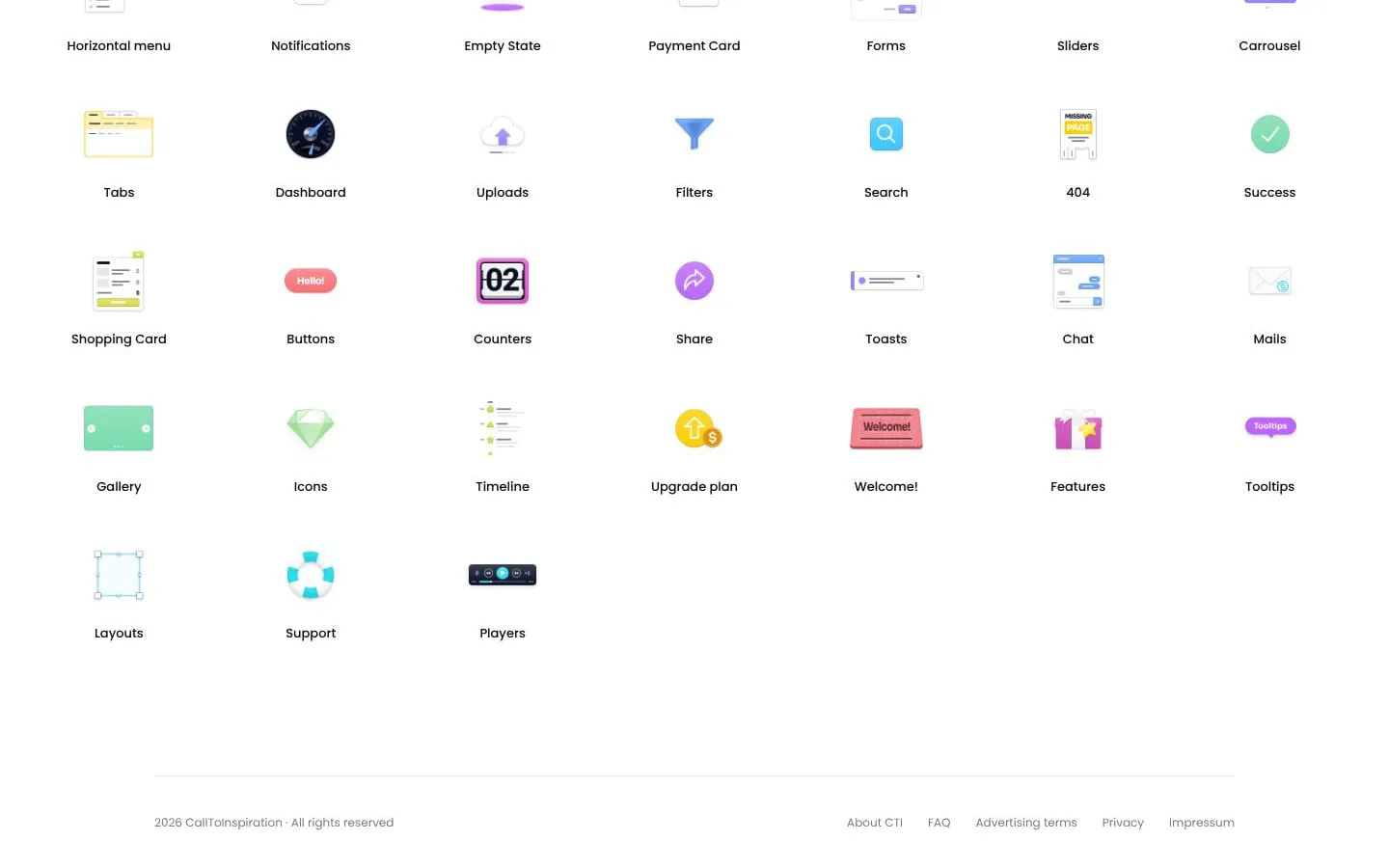CallToInspiration screenshot