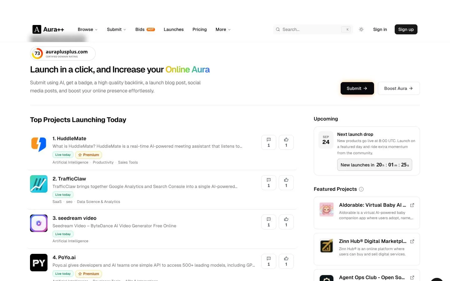 Aura++ screenshot