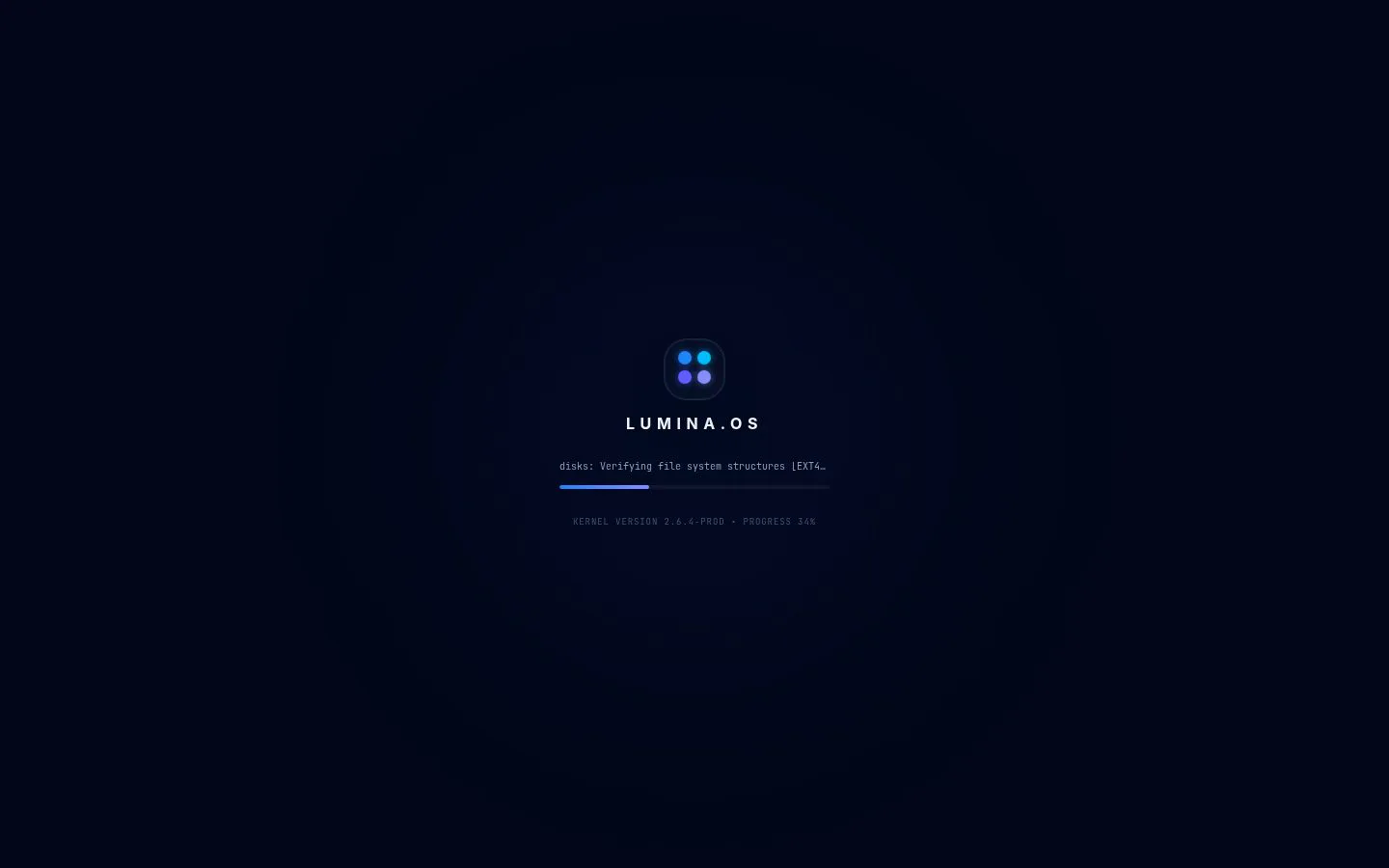 Lumina OS screenshot