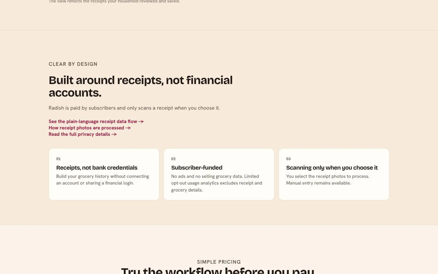 Radish screenshot