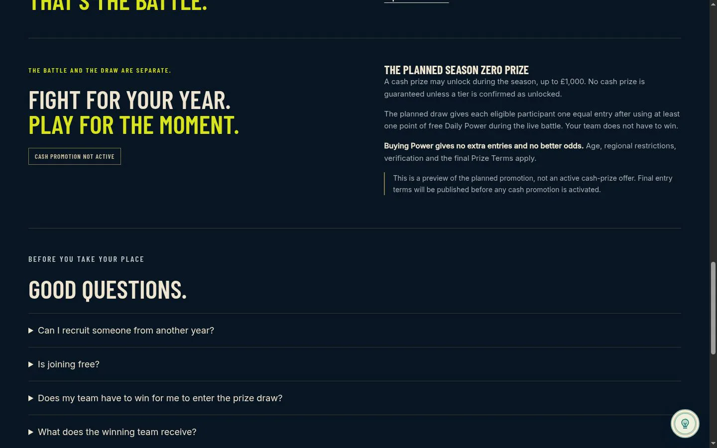 Birth Year Battle screenshot