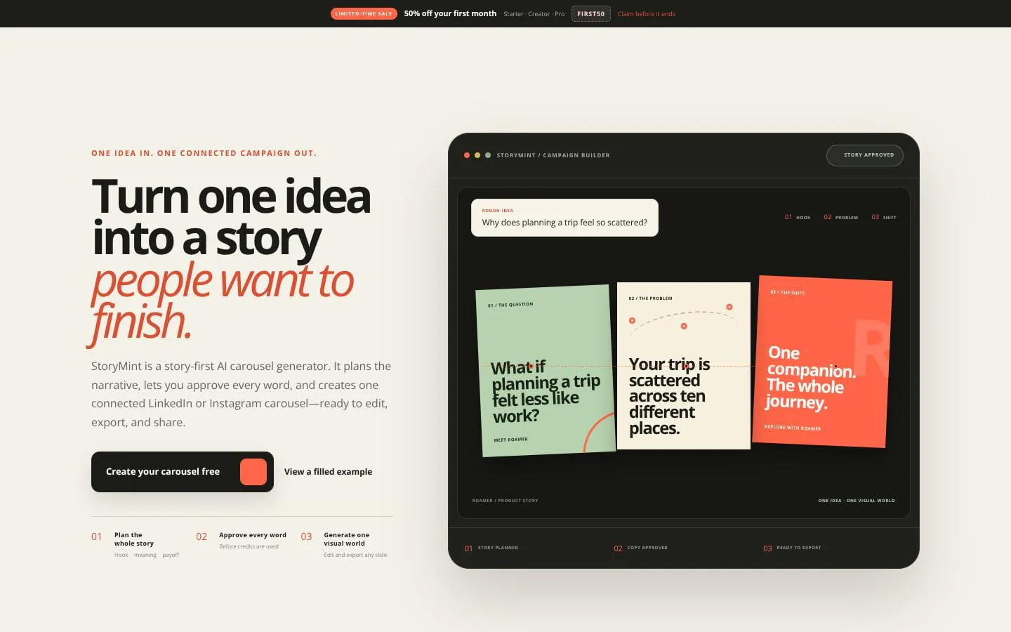 StoryMint screenshot