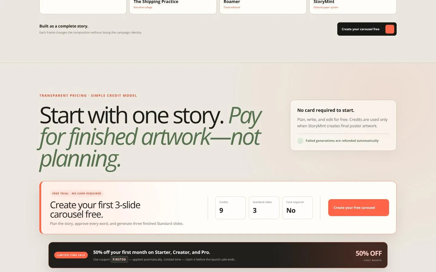 StoryMint screenshot