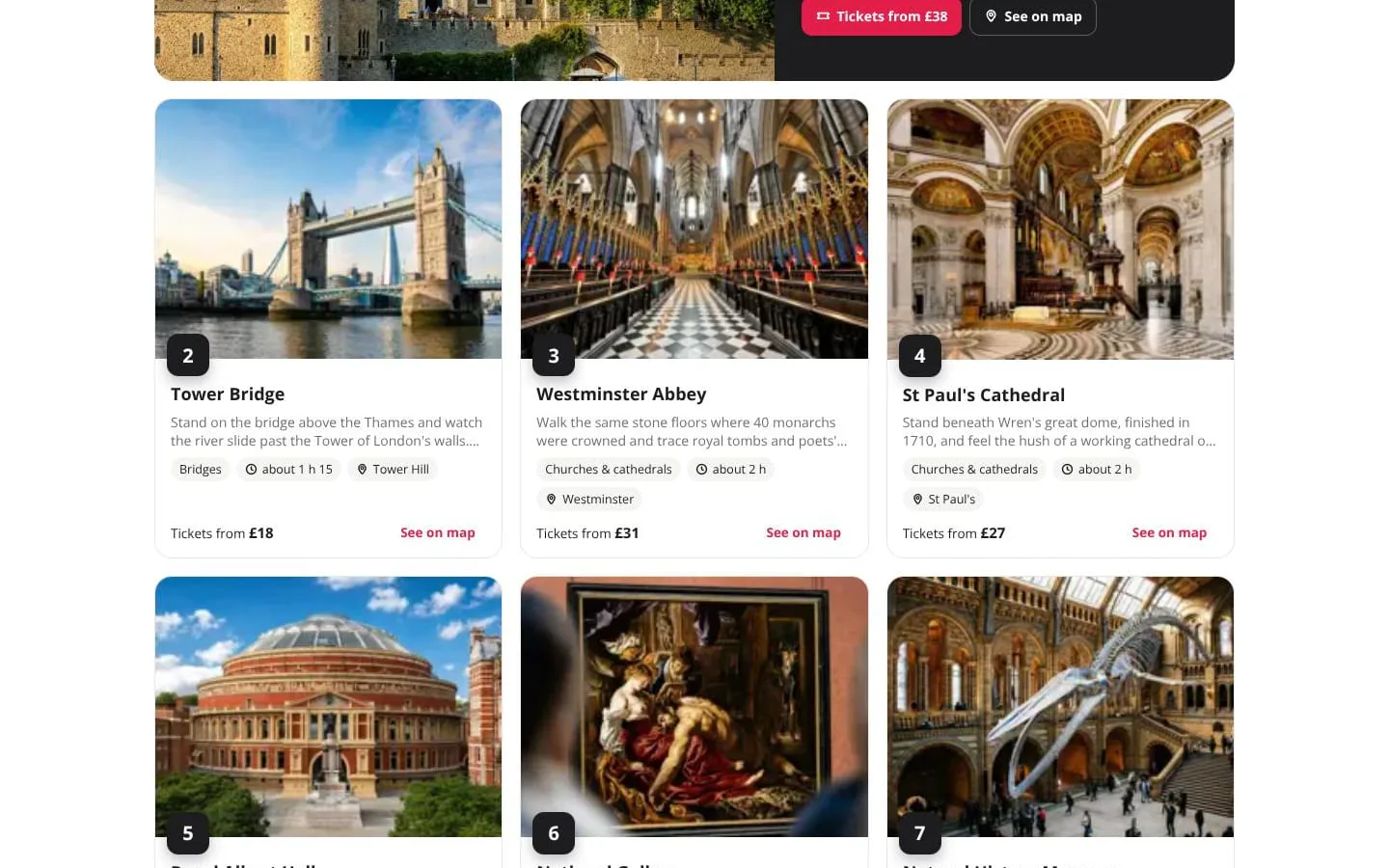 London Tourist Map screenshot