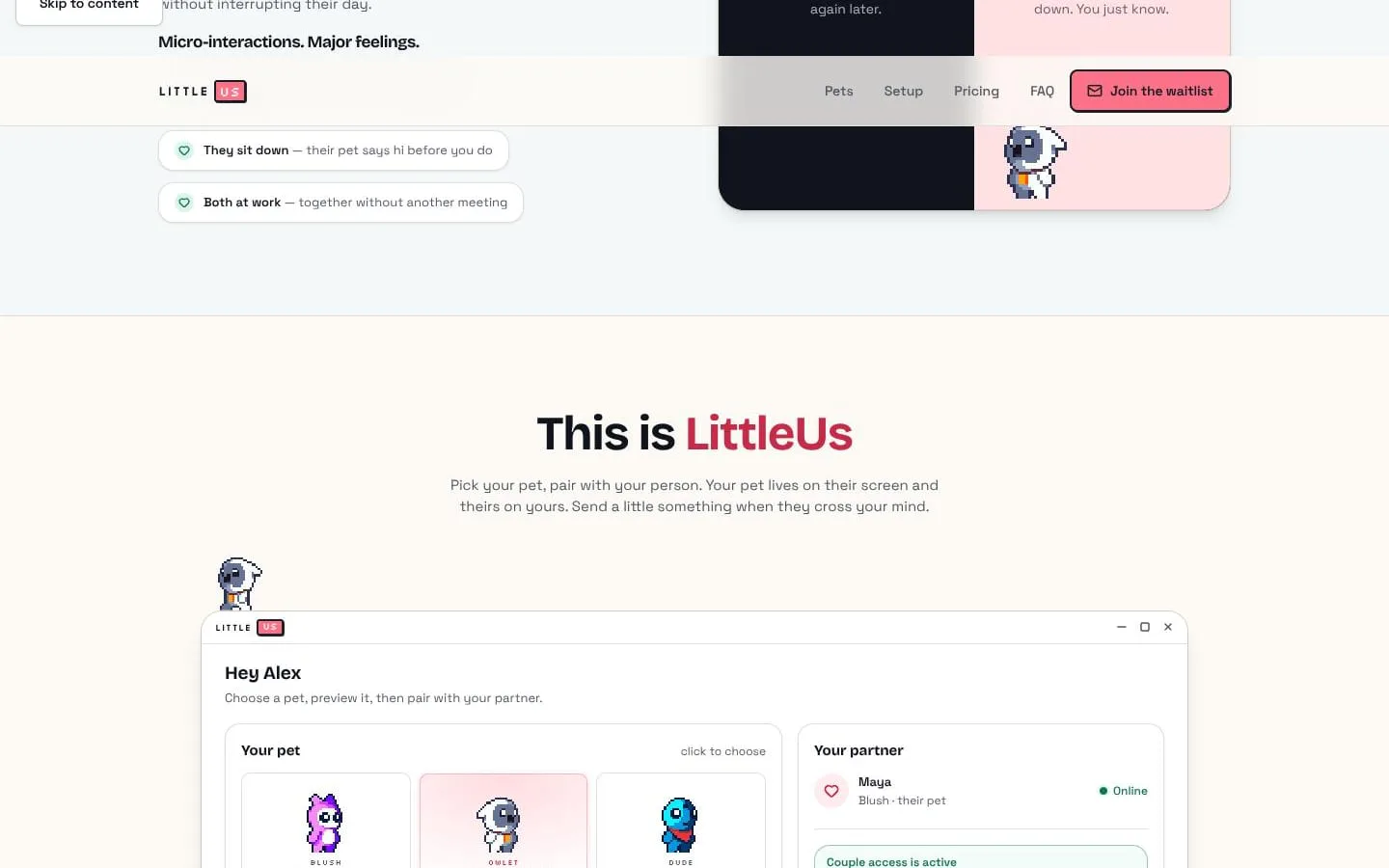 LittleUs screenshot