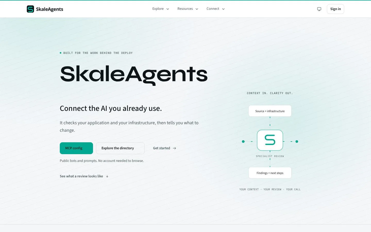 SkaleAgents screenshot