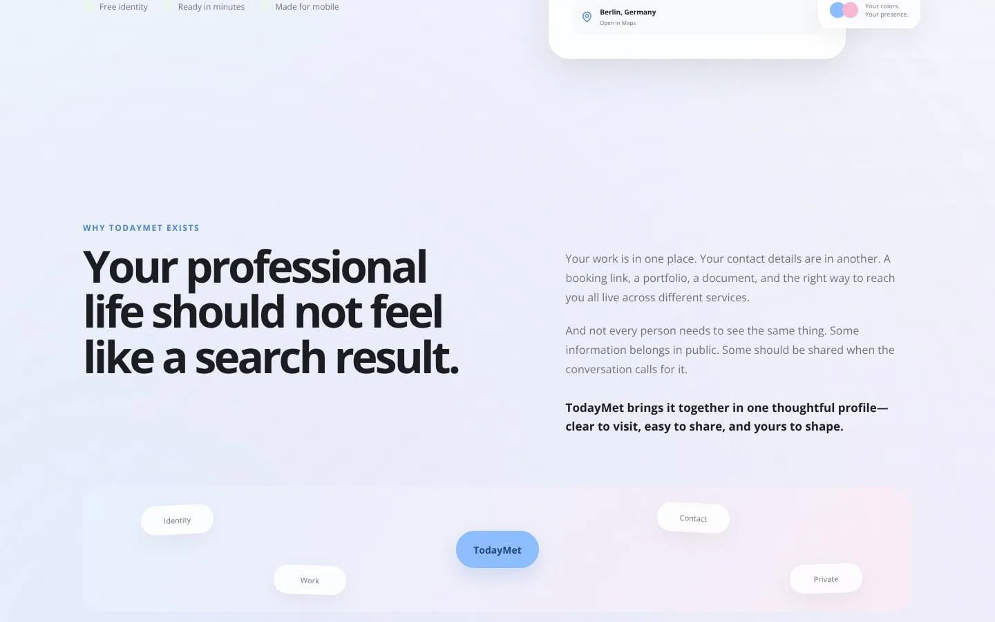 TodayMet screenshot