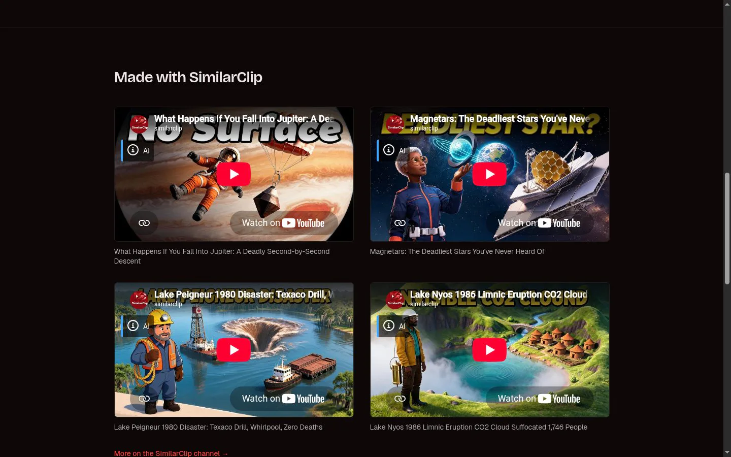 SimilarClip screenshot
