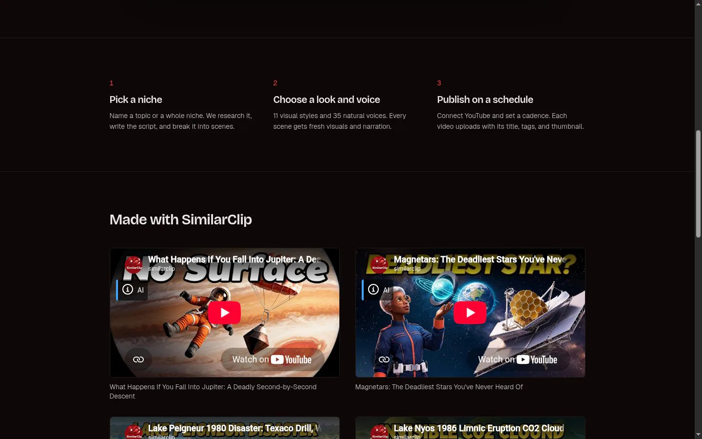 SimilarClip screenshot