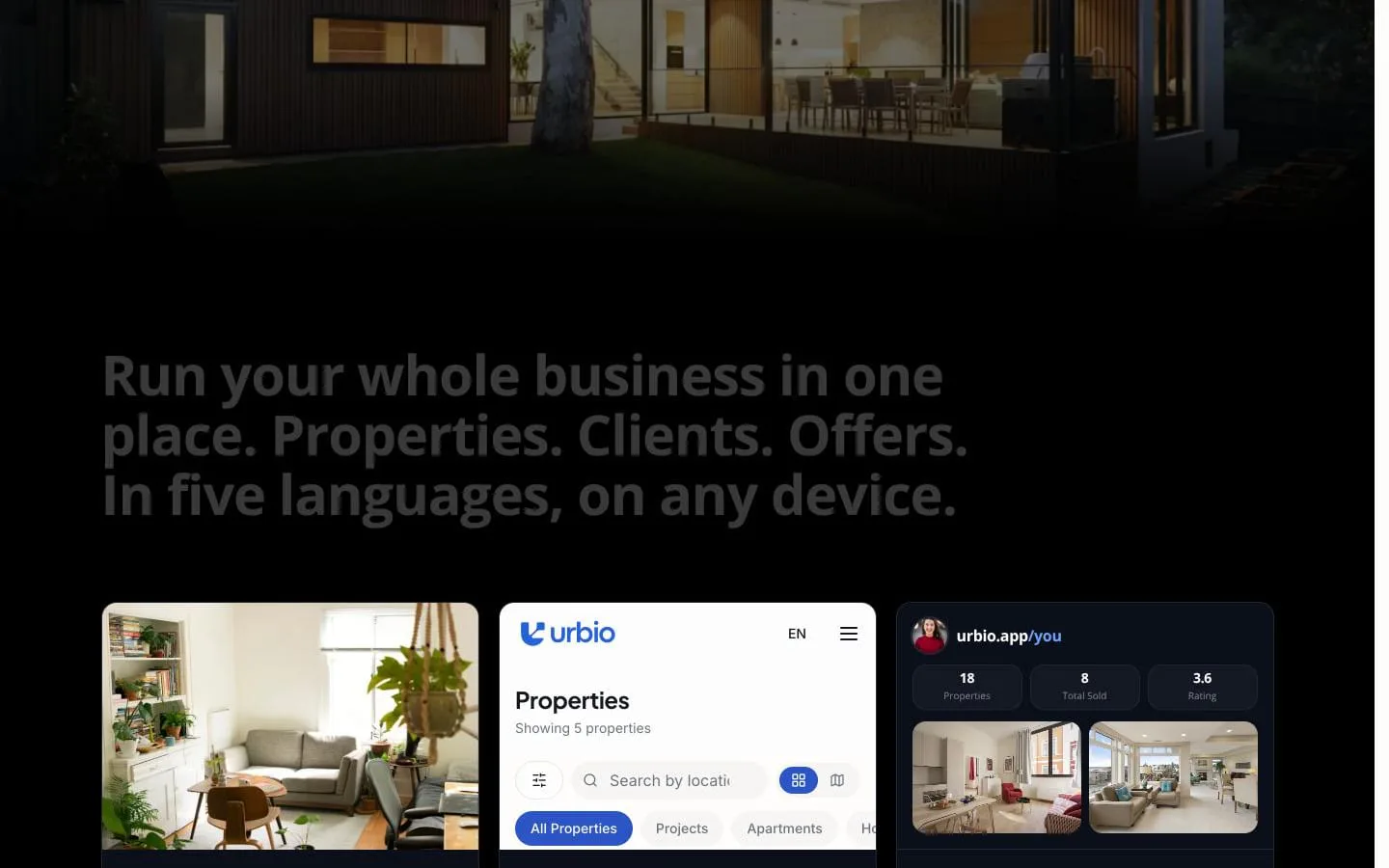 Urbio screenshot