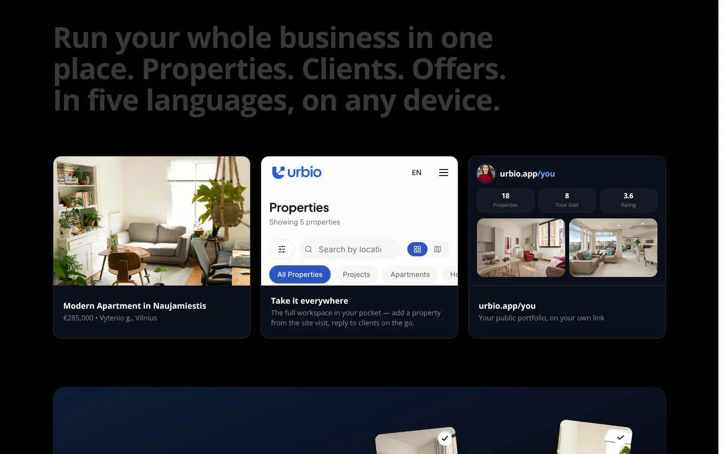 Urbio screenshot