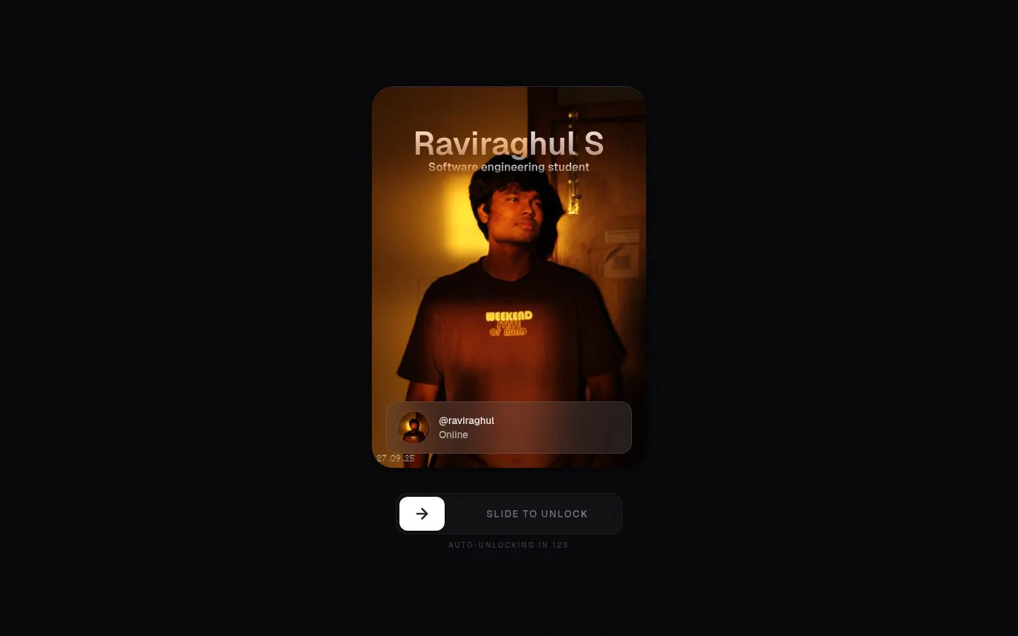 Raviraghul S screenshot