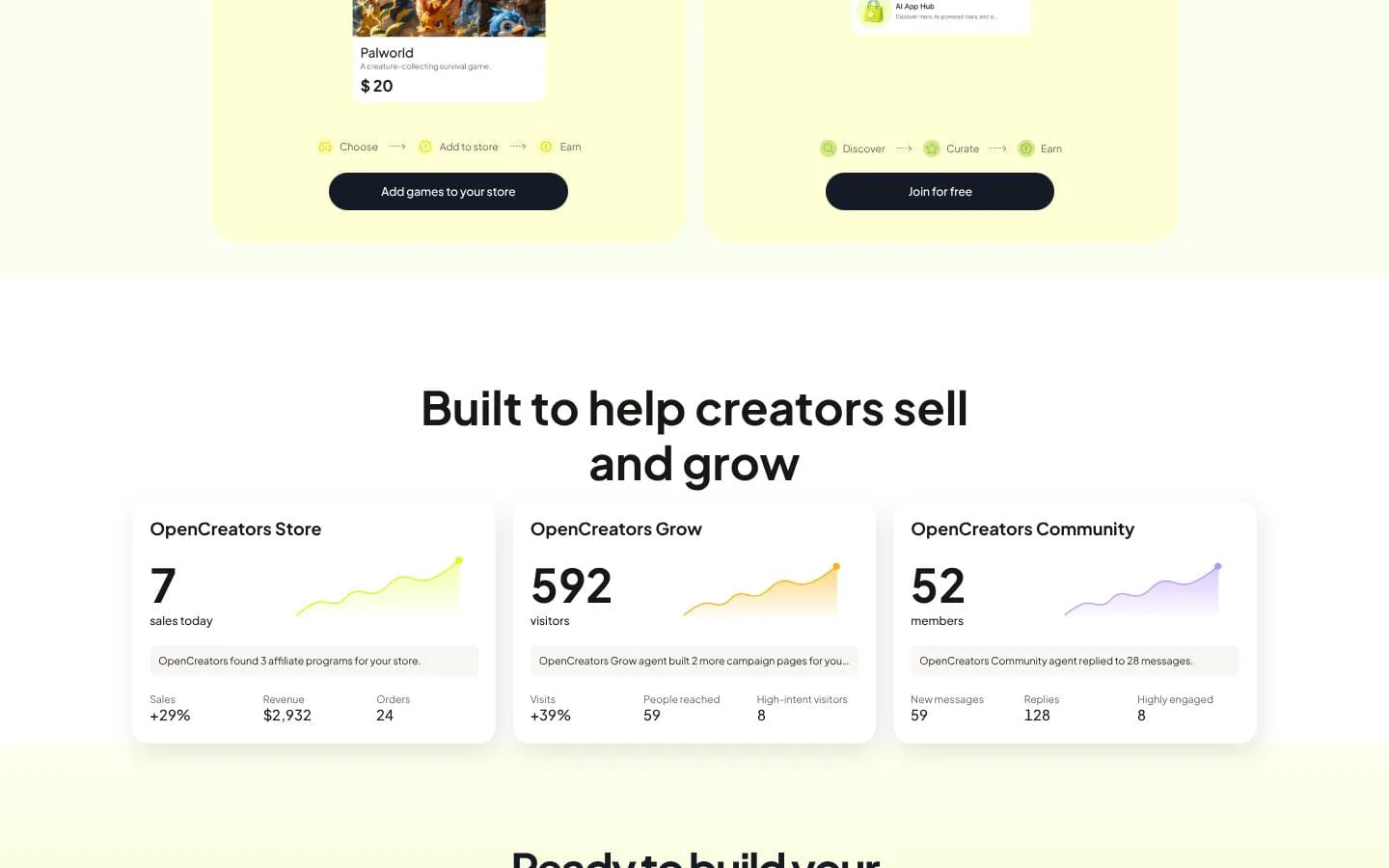 OpenCreators screenshot