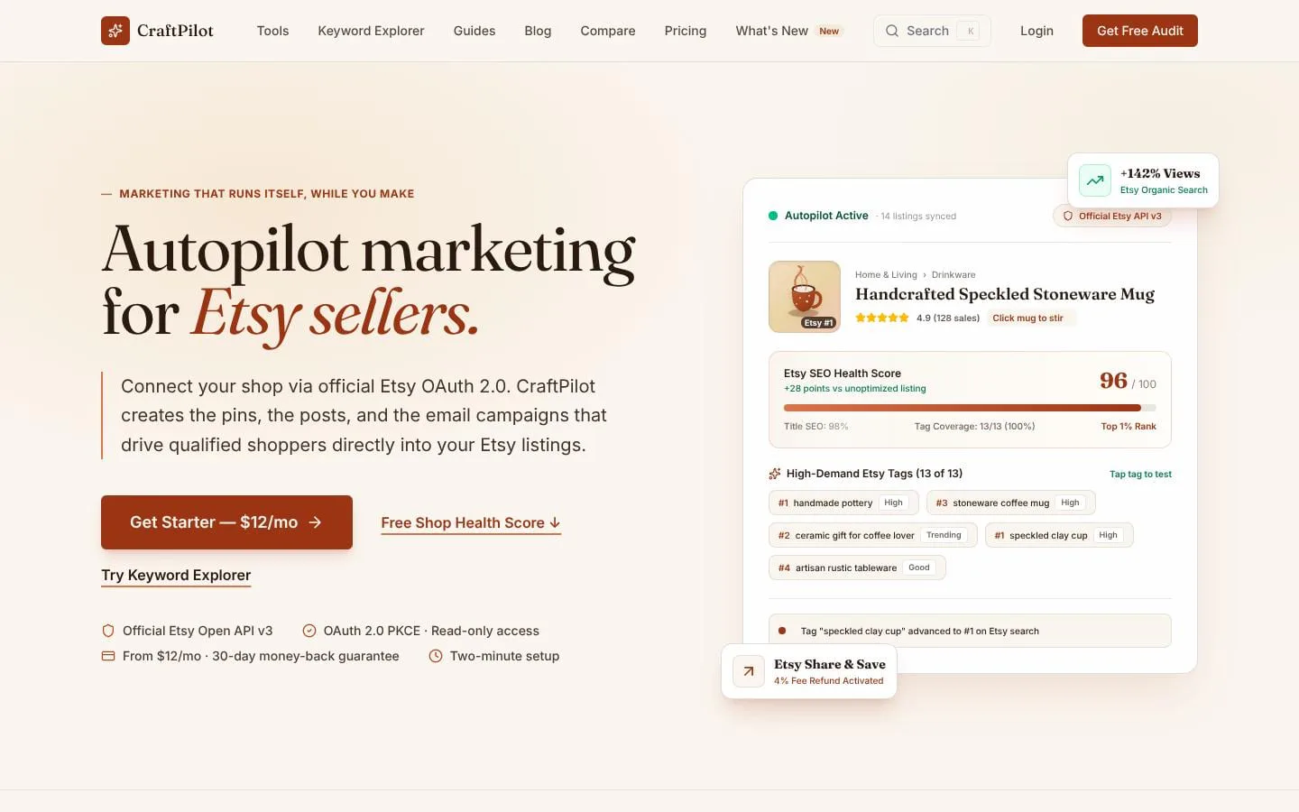 CraftPilot screenshot