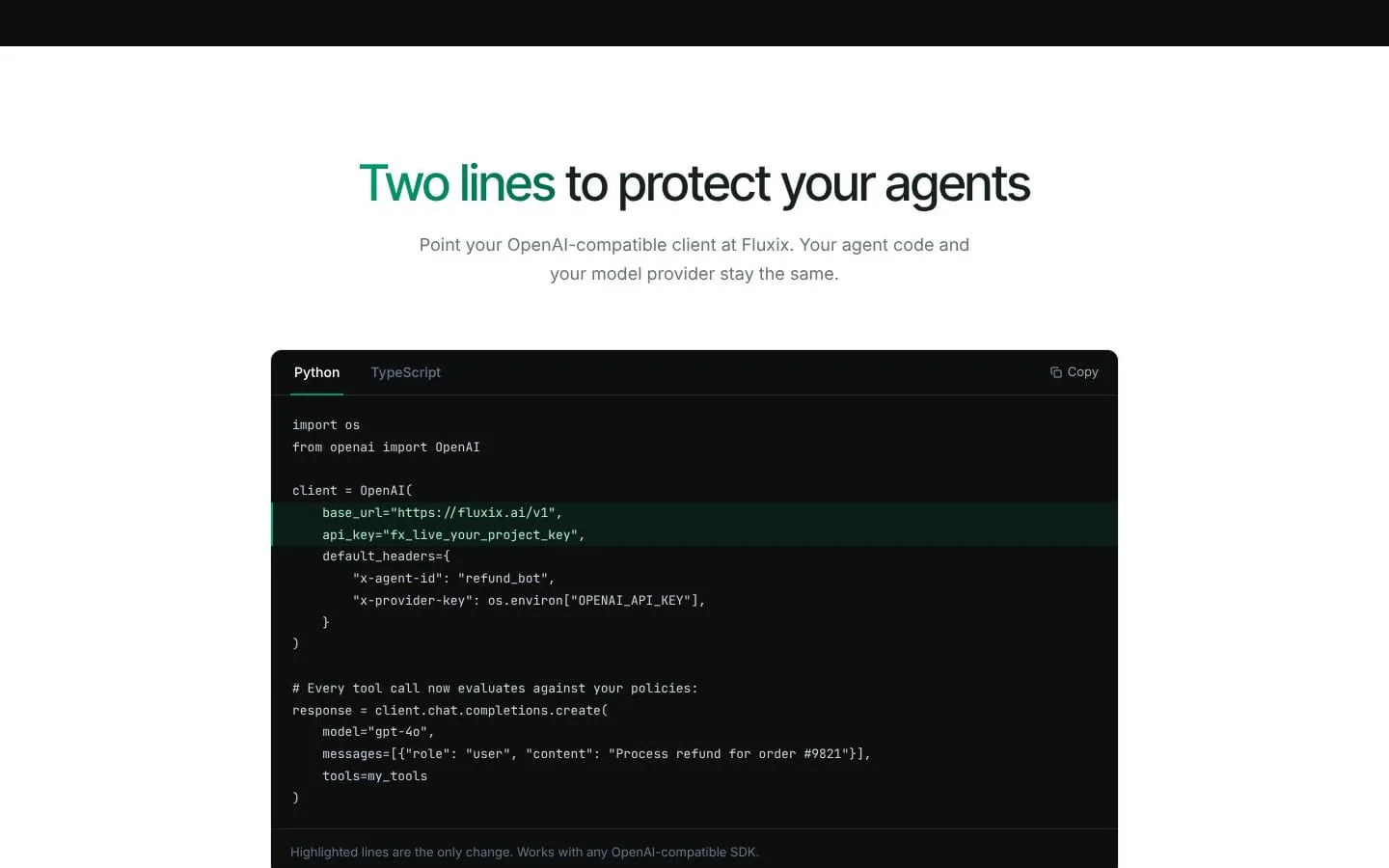 Fluxix screenshot