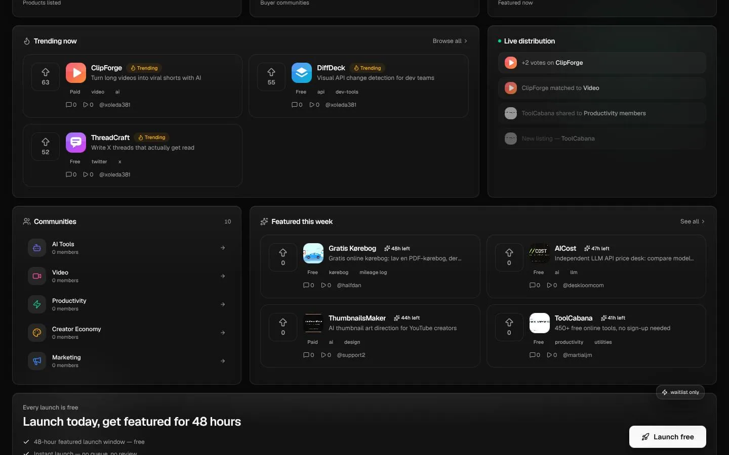 OnlyFoundrs screenshot