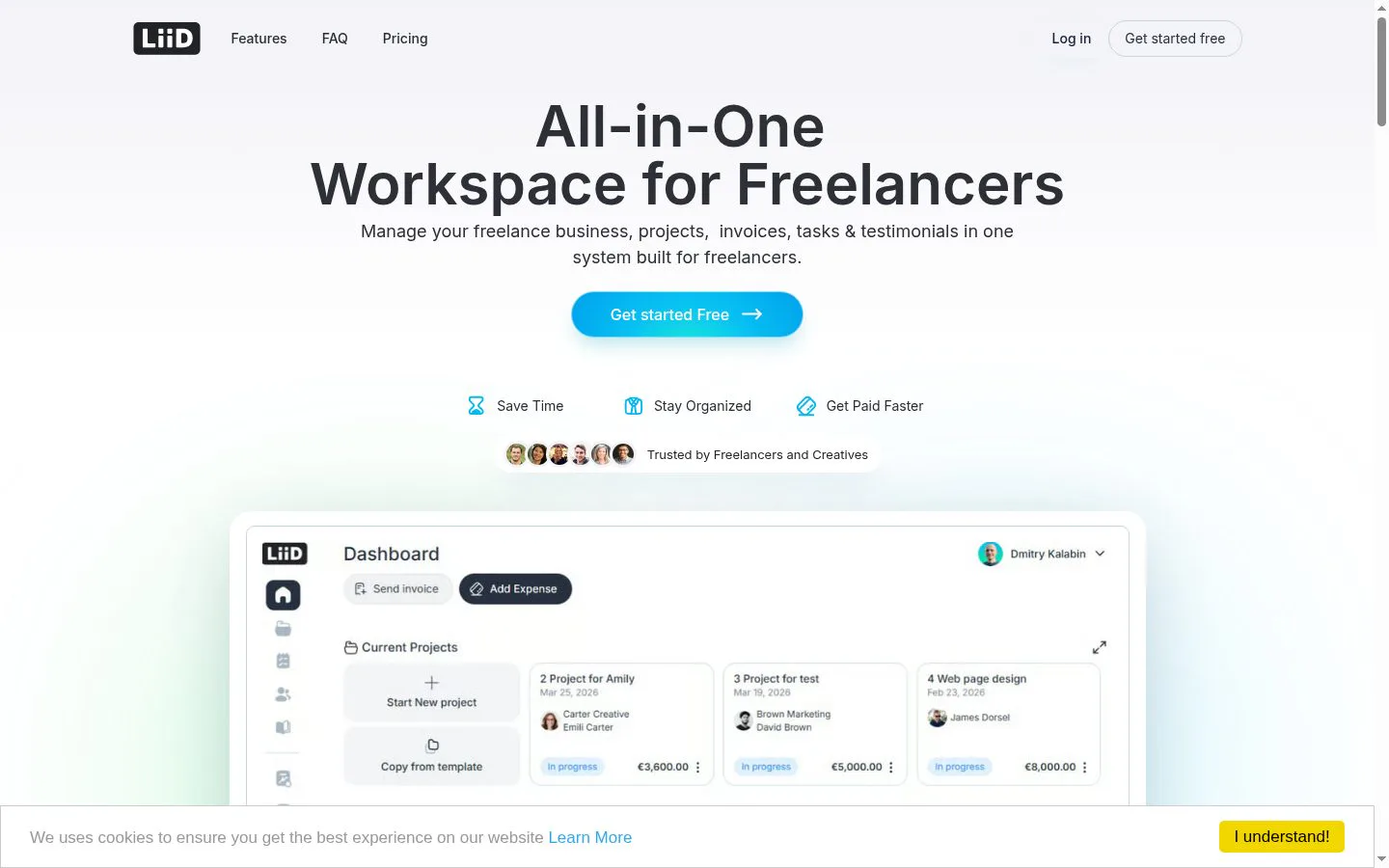 Liid.app screenshot