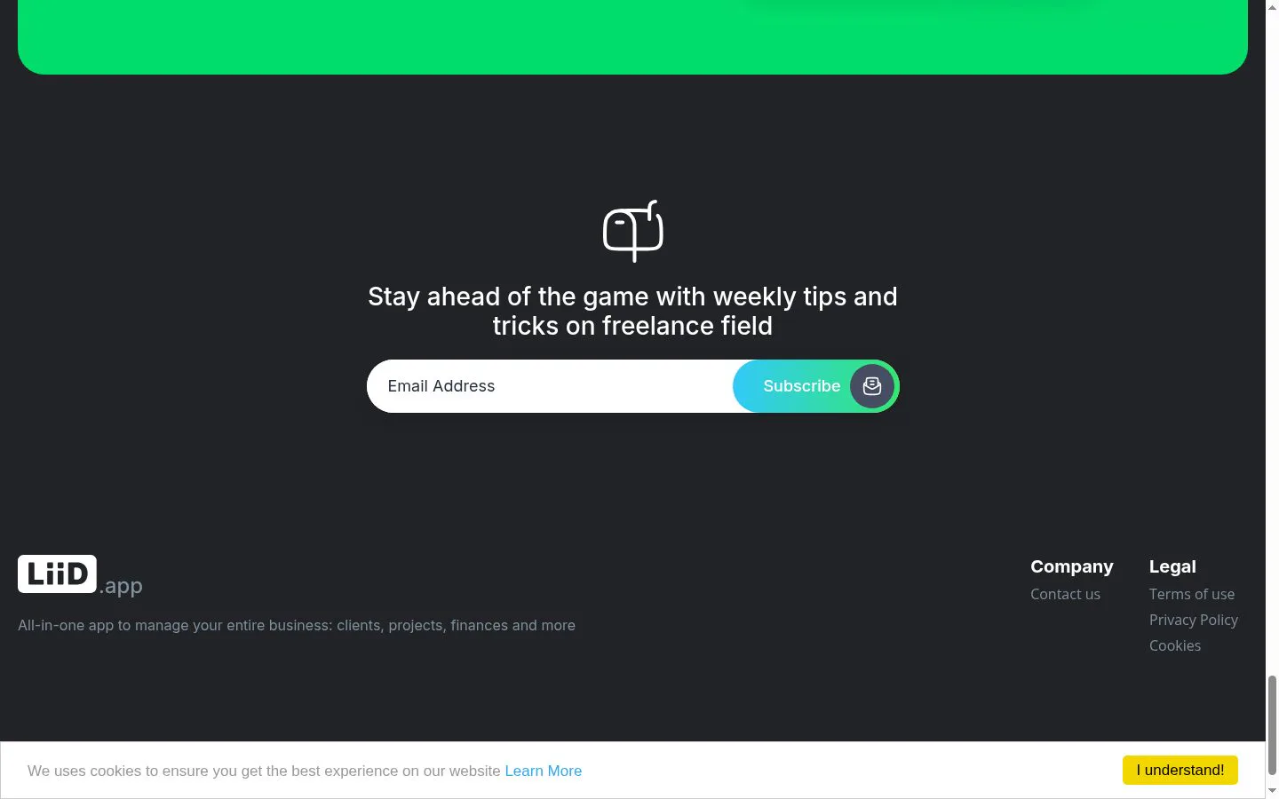 Liid.app screenshot