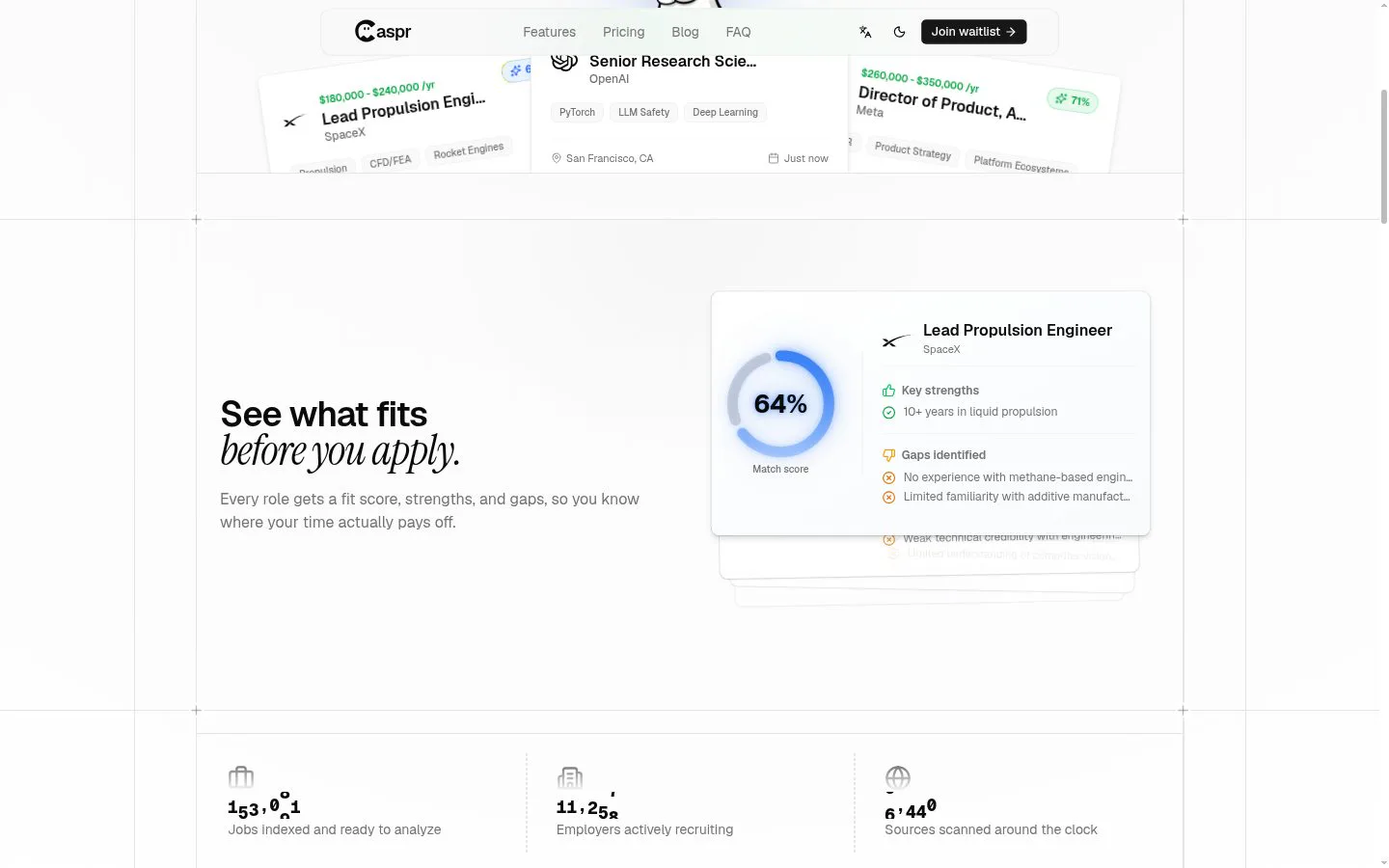 Caspr screenshot
