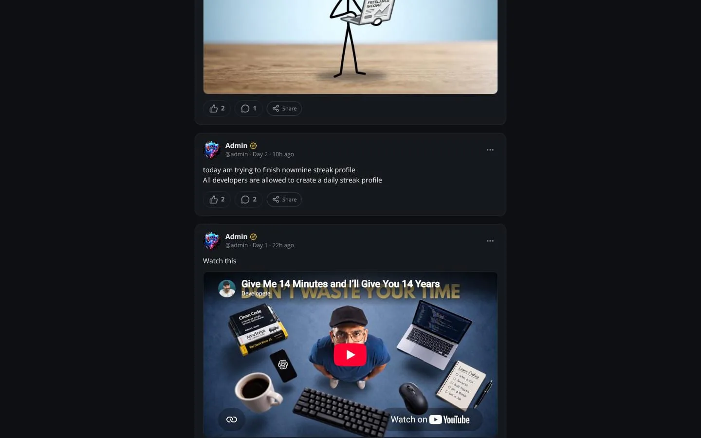 NowMine screenshot