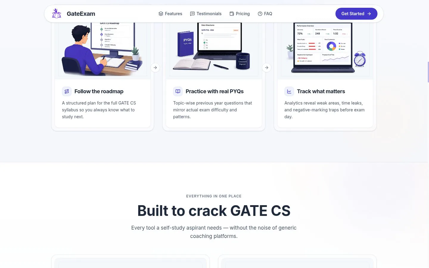 GateExam screenshot