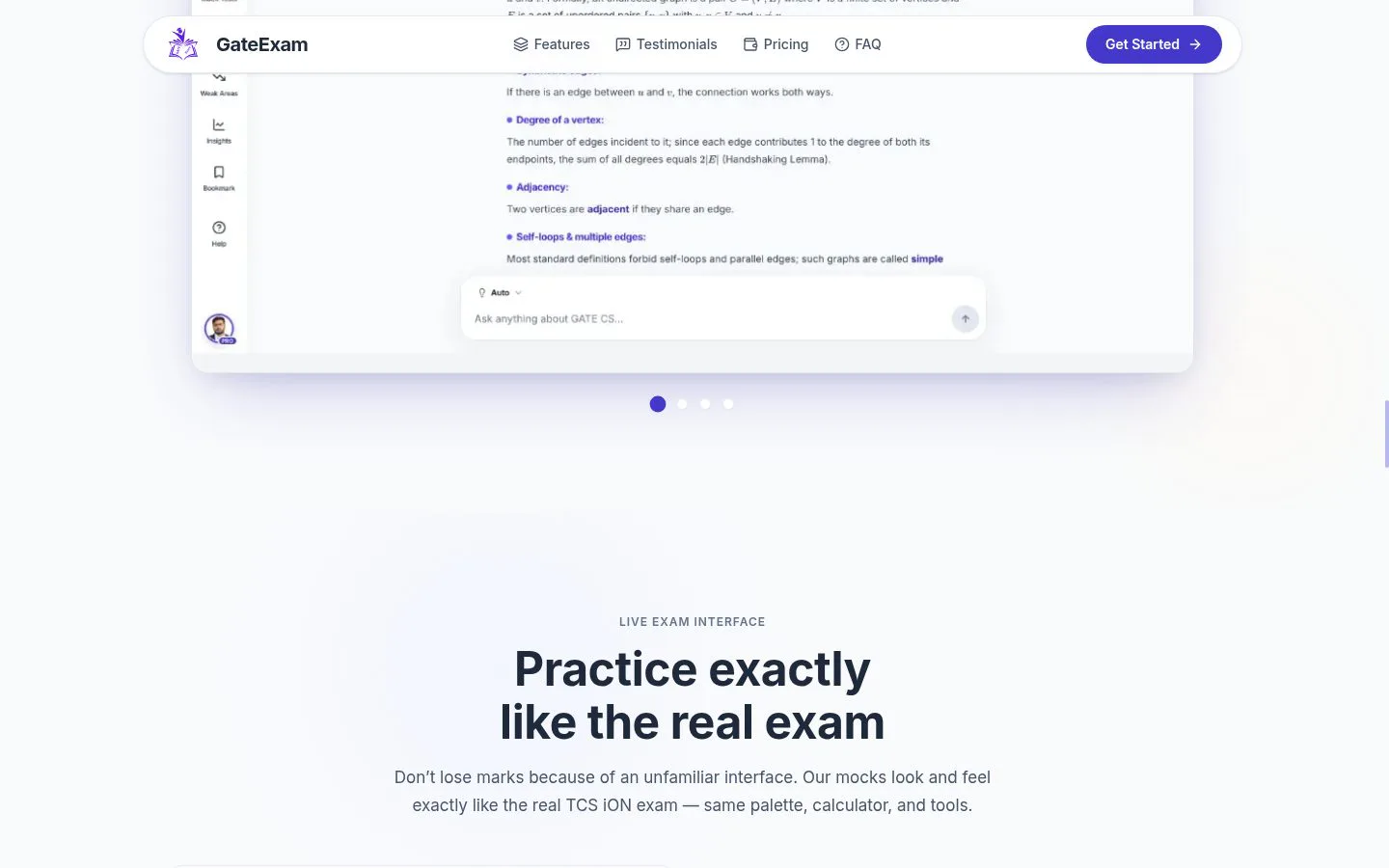 GateExam screenshot