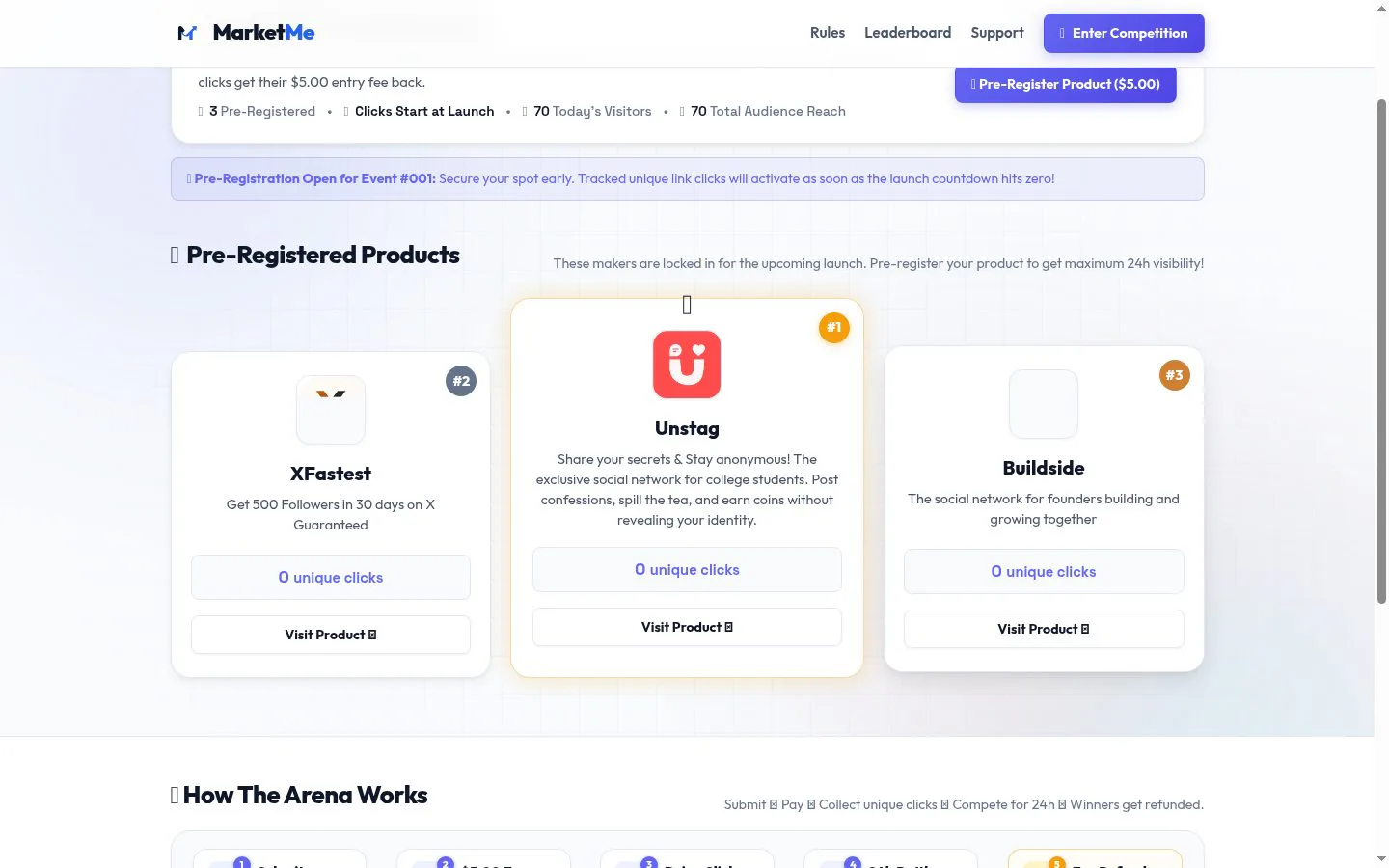 MarketMe screenshot
